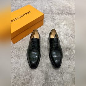 Louis Vuitton LV Классические мужские туфли Oxford для делового к