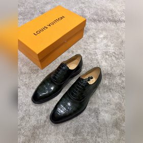 Louis Vuitton LV Классические мужские туфли Oxford для делового к