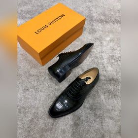 Louis Vuitton LV Классические мужские туфли Oxford для делового к