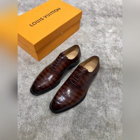 Louis Vuitton LV Классические мужские туфли Oxford для делового к