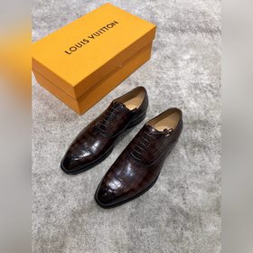 Louis Vuitton LV Классические мужские туфли Oxford для делового к