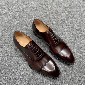 LV Классические мужские туфли Оксфорд для делового костюма. Двойн