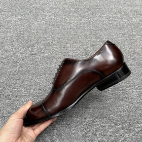 LV Классические мужские туфли Оксфорд для делового костюма. Двойн