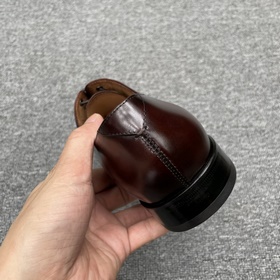 LV Классические мужские туфли Оксфорд для делового костюма. Двойн