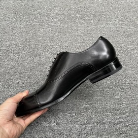 LV Классические мужские туфли Оксфорд для делового костюма. Двойн