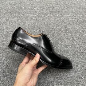 LV Классические мужские туфли Оксфорд для делового костюма. Двойн