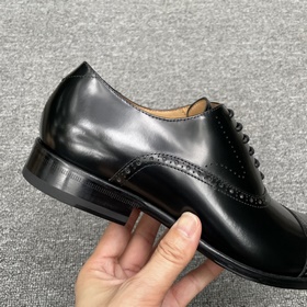 LV Классические мужские туфли Оксфорд для делового костюма. Двойн