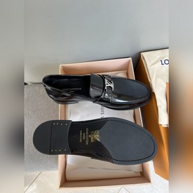 Оригинальное качество Louis Vuitton LV, кожаные туфли для отдыха,