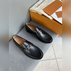 Оригинальное качество Louis Vuitton LV, кожаные туфли для отдыха,