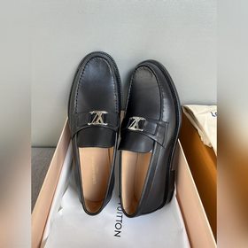 Оригинальное качество Louis Vuitton LV, кожаные туфли для отдыха,