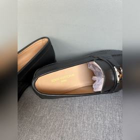 Оригинальное качество Louis Vuitton LV, кожаные туфли для отдыха,