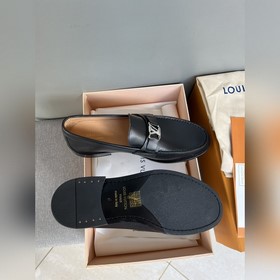 Оригинальное качество Louis Vuitton LV, кожаные туфли для отдыха,