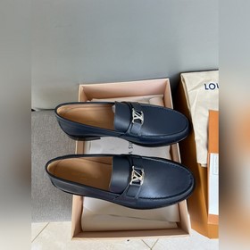 Оригинальное качество Louis Vuitton LV, кожаные туфли для отдыха,