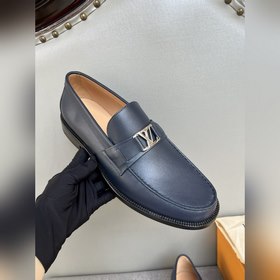 Оригинальное качество Louis Vuitton LV, кожаные туфли для отдыха,