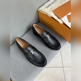 Оригинальное качество Louis Vuitton LV, кожаные туфли для отдыха,