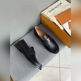 Оригинальное качество Louis Vuitton LV, кожаные туфли для отдыха,