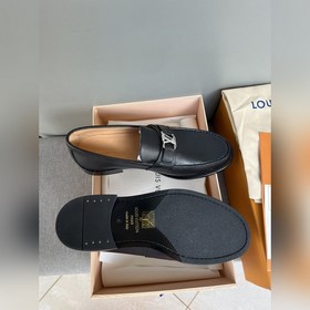 Оригинальное качество Louis Vuitton LV, кожаные туфли для отдыха,
