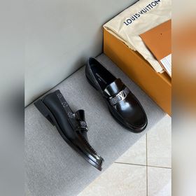 Оригинальное качество Louis Vuitton LV, кожаные туфли для отдыха,