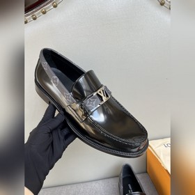 Оригинальное качество Louis Vuitton LV, кожаные туфли для отдыха,