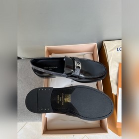 Оригинальное качество Louis Vuitton LV, кожаные туфли для отдыха,