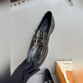 Оригинальное качество Louis Vuitton LV, кожаные туфли для отдыха,