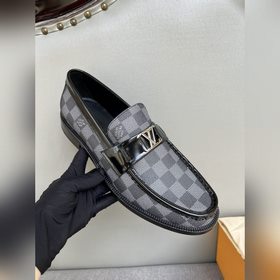 Оригинальное качество Louis Vuitton LV, кожаные туфли для отдыха,