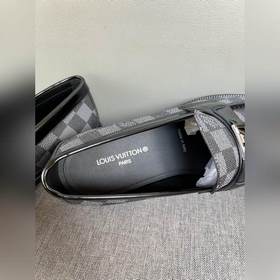 Оригинальное качество Louis Vuitton LV, кожаные туфли для отдыха,