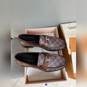 Оригинальное качество Louis Vuitton LV, кожаные туфли для отдыха,