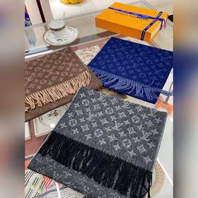 LV-витрина 【Двусторонний узор с градиентным переходом】 Классическ