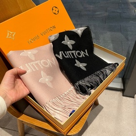 LV Donkey Family новейший шарф с переработанным классическим узор