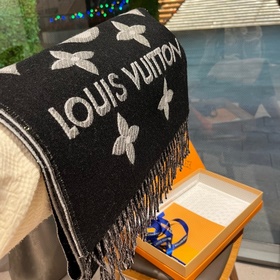 LV Donkey Family новейший шарф с переработанным классическим узор
