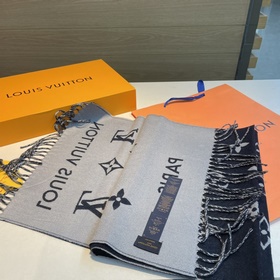 LV Louis Vuitton Официальное изображение мужского шарфа All About