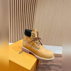 Louis Vuitton x Timberland совместная коллекция ботинок Уолт Карл