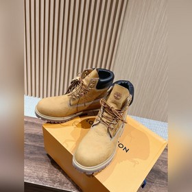 Louis Vuitton x Timberland совместная коллекция ботинок Уолт Карл