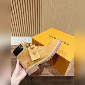 Louis Vuitton x Timberland совместная коллекция ботинок Уолт Карл