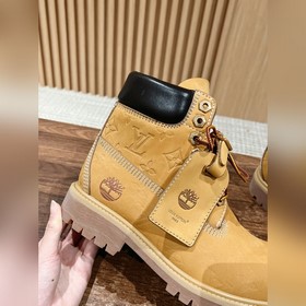 Louis Vuitton x Timberland совместная коллекция ботинок Уолт Карл
