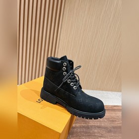 Louis Vuitton x Timberland совместная коллекция ботинок Уолт Карл