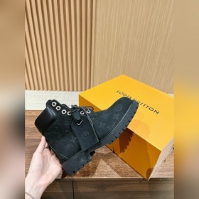 Louis Vuitton x Timberland совместная коллекция ботинок Уолт Карл