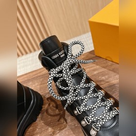 #Louis Vuitton Старый узор, толстая подошва, короткие ботинки, че