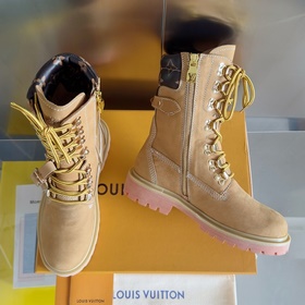 Версия высшего качества： женская модель LV x Timberland Тимберле