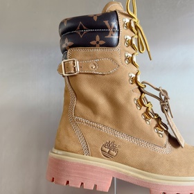 Версия высшего качества： женская модель LV x Timberland Тимберле