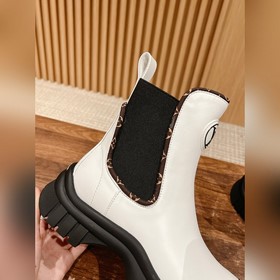 #Louis Vuitton Старый узор, толстая подошва, короткие ботинки, че
