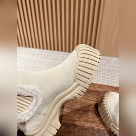#Louis Vuitton шерстяные ботинки на толстой подошве, челси, на пл