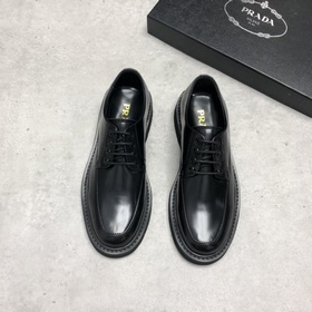 Prada/Прада, формальные туфли на толстой подошве, модель из фирме