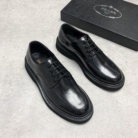 Prada/Прада, формальные туфли на толстой подошве, модель из фирме