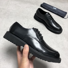 Prada/Прада, формальные туфли на толстой подошве, модель из фирме