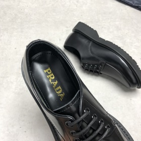 Prada/Прада, формальные туфли на толстой подошве, модель из фирме