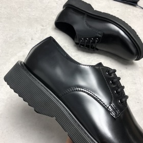 Prada/Прада, формальные туфли на толстой подошве, модель из фирме