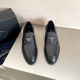 Prada/Прада Новая серия мужских кожаных лофей Saffiano Импортная
