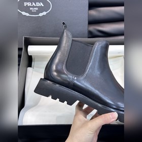 Высококачественные мужские высокие ботинки Prada с классическим к